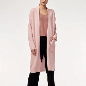 Aritzia Tan Long Cardigan